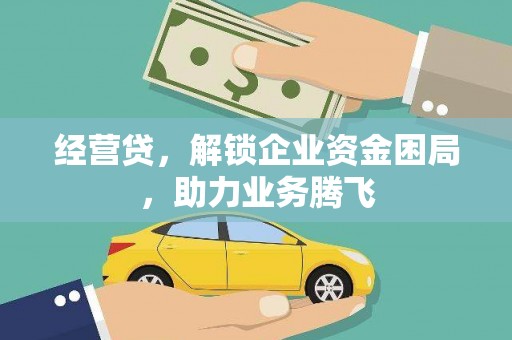 合山经营贷，解锁企业资金困局，助力业务腾飞